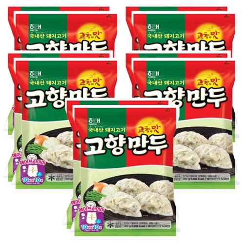 해태제과  행사 고향만두 485g 10봉 10개