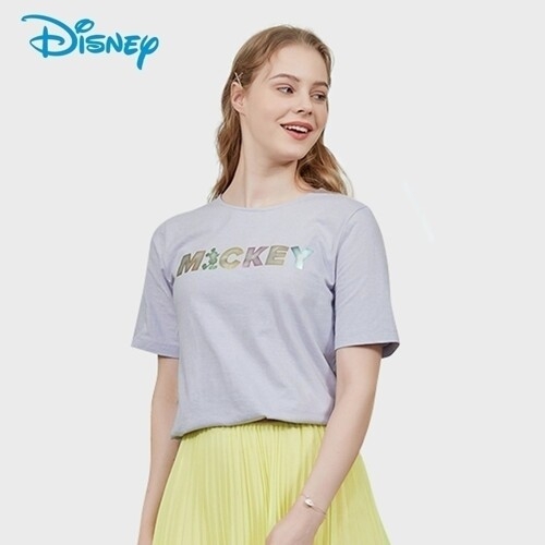 디즈니골프 여성 세미 보트넥 반팔 티셔츠 (HL2LTS099)