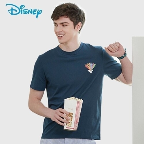 디즈니골프 남성 라운드 반팔 티셔츠 (HL2MTS096)