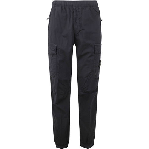 스톤아일랜드 레귤러 테이퍼드 팬츠_801531303 A0020 NAVY BLUE