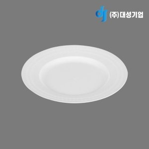 대성기업  쿡앤락 200파이 다회용 원형접시 백색