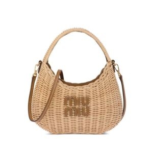 미우미우 숄더백 5BC125VOOO2BVU NATURALE CARAMEL