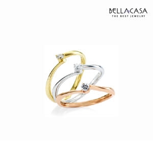 벨라카사  14K 페도라 다이아몬드 반지 10006862