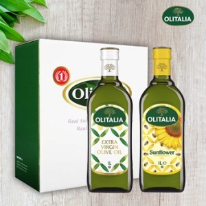 올리타리아 올리브유 1L x 1병 + 해바라기씨유 1L x 1병 세트