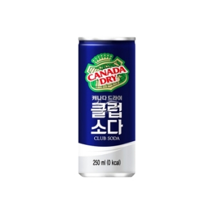 코카콜라음료 캐나다 드라이 클럽소다 250ml