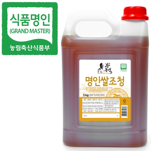 두레촌 강봉석 명인 쌀조청 5kg