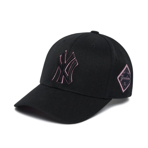 MLB 남녀공용 다이아몬드 스트럭쳐 볼캡 뉴욕양키스_3ACP8501N-50BKS