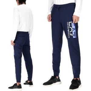 EA7 로고 6RPP73 PJ05Z 1200 코튼 트랙팬츠 조거팬츠