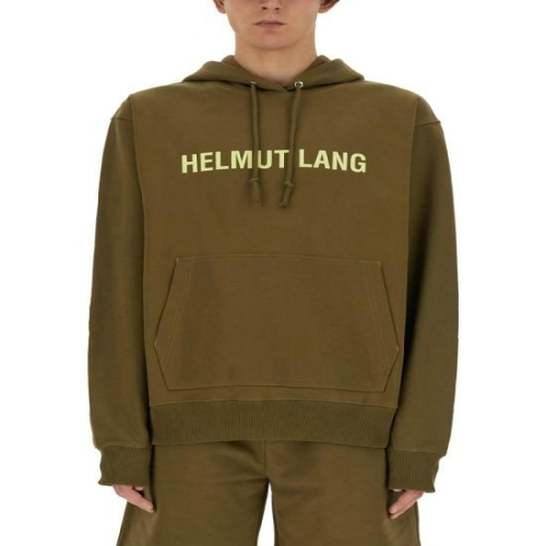 헬무트랑 후드 티셔츠 N09HM519 F0X MILITARY GREEN