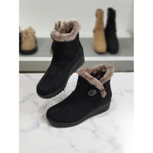 한슈 세이브존03 웬즈 퍼트리밍 윈터 부츠 단화 4cm HS67971bb HSHS6797