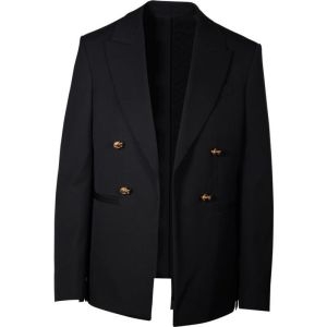 보테가베네타 수트 자켓 777569 V3PH0 1000 BLACK