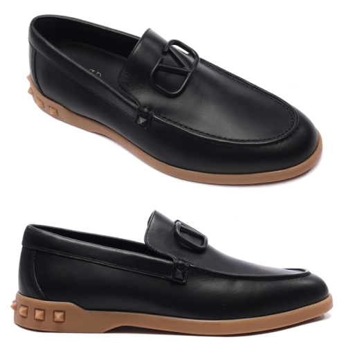 발렌티노 잡화 남성 V 로고 로퍼 3Y2S0H36 ELA 0NO 23F