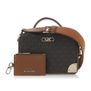 마이클코어스 라벨루쏘 32F3G9EC5B 252 코팅 캔버스 숄더백