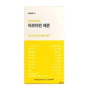 체크오 아르타민 레몬 10g 14포