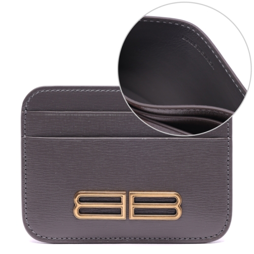 발렌시아가 유니코 여성 GOSSIP 금장로고 카드지갑 6748542101O140422S