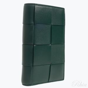 보테가베네타 미디엄 인트레치아토 플랩 지퍼 지갑_750262 VCQC1 3049