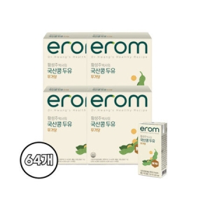 이롬 황성주 국산콩 두유 무가당 190ml