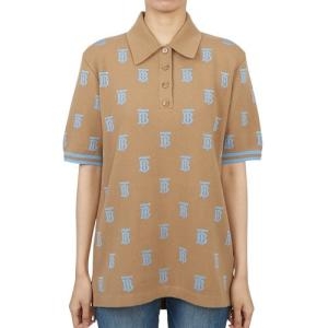 버버리 모노그램 SHYLA 8065609 A1420 여자 카라 울 실크 니트 릴렉스핏