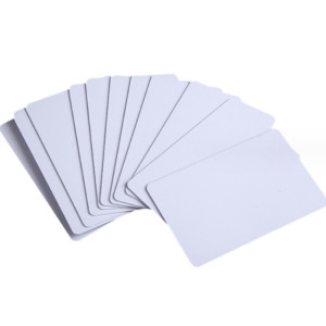 사이언스토리 만들기용 PVC 사각판(10개)/흰색 얇은 플라스틱카드판 5.4x8.55cm