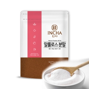 인차 알룰로스 분말 가루 알룰로오스 100% 파우더 설탕 대체 설탕대용 감미료 500g