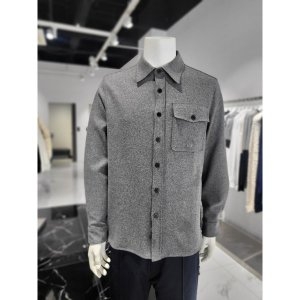 닐바렛 FRONT LONGSLEEVE SHIRT NHSAM23005GYX