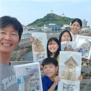 천해수산  국내산 동해안 영덕 부드러운 건오징어 5미 건조오징어 마른오징어 5마리