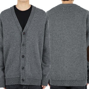 메종마르지엘라 남성 엘보 패치 오버핏 가디건 그레이 SI1GP0003 S18064 860F