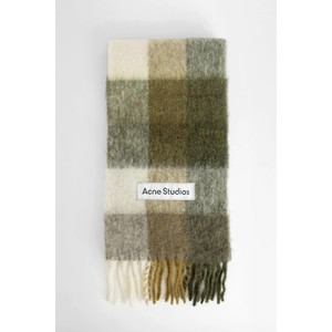 아크네스튜디오 N17 스튜디오 스카프 머플러 목도리 남성 ca0084 taupegreenblack