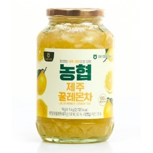 농협  레몬차1kg 2병 제주도 레몬100%로 만든 꿀레몬차 식품