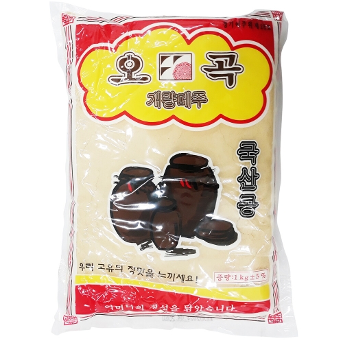 오곡식품 오곡 국산콩으로 만든 개량메주 1kg