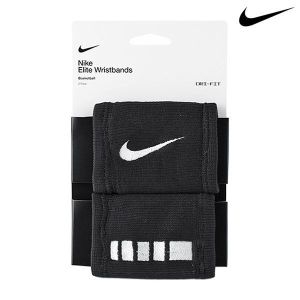 나이키 엘리트 더블와이드 손목밴드 DX7055010 블랙