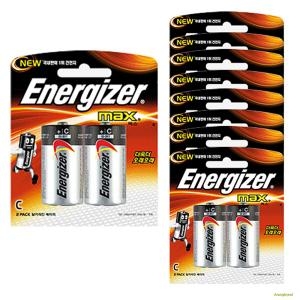 에너자이저  맥스 C사이즈 건전지 20P박스 LR14 CM