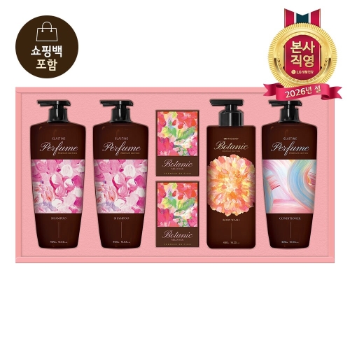 LG생활건강 정성담은 샴푸바디 프리미엄세트