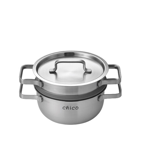 키친아트  IH 치코 통3중 미니 찜냄비
