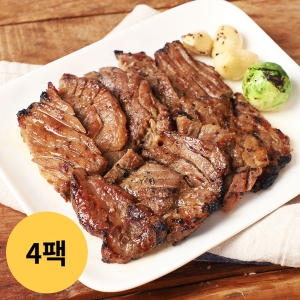 옐로우팜  오늘의돼지 칼집 양념 목살 왕구이 600g