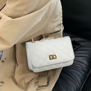 셀러허브 OFJ4N6SS 스퀘어백 체인스트랩 미니 데일리 핸드폰가방