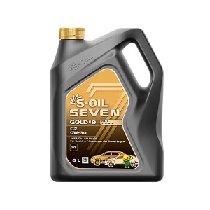 에스오일  7골드 9 C2 0W-30_6L 100%합성엔진오일
