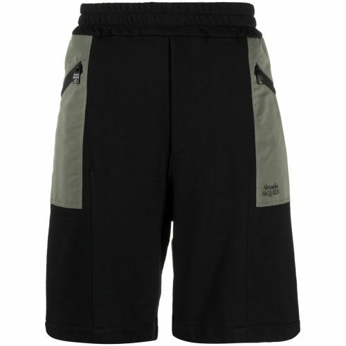 알렉산더맥퀸 숏 팬츠 Black 754555QVX43