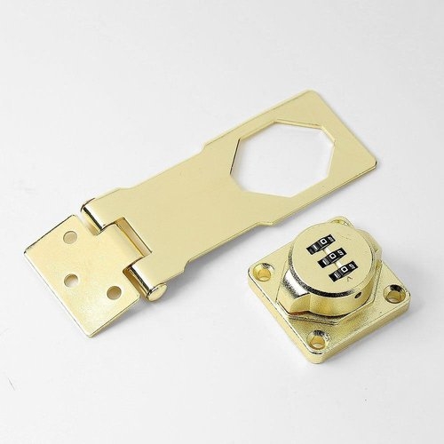 골드  일반문 다이얼 잠금장치 자물쇠 시건장치 WC97490