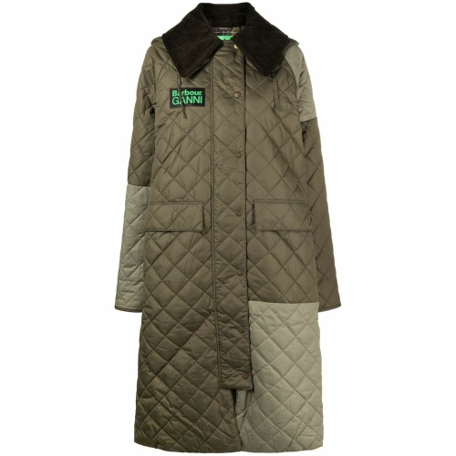 바버 여성 가니 X 버글리 퀼티드 자켓 LQU1740