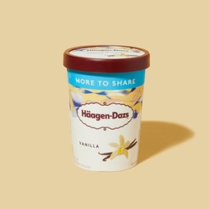 하겐다즈  메가 파인트 바닐라 650ml