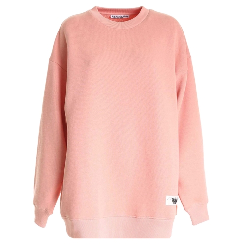 아크네스튜디오 12주년 여성 로고 오버핏 크루넥 맨투맨 AI0082 AD2