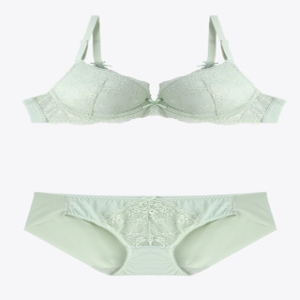 YES 민트 레이스 풀컵브라 햄팬티세트_YSWBZ301YSWPZ302