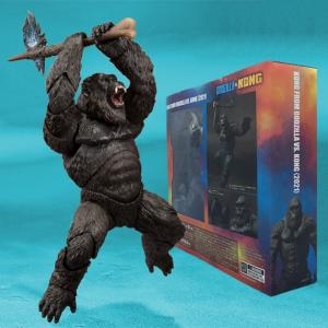 반다이  고질라 무비몬스터 메카 킹기도라 피규어