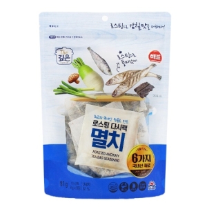 해표 로스팅 멸치 다시팩 81g