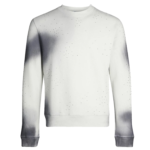 오프화이트 12주년 스프레이 맨투맨 OMBA025F18192041 0610