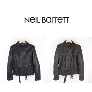 닐바렛 클로딩캡슐 어깨견장 더블가죽자켓 2COL PBPE262