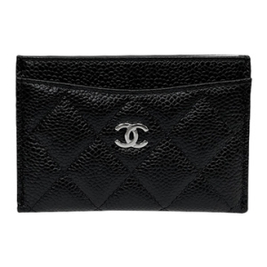 샤넬 AP0213 Y01588 C3906 클래식 캐비어 은장 카드슬롯