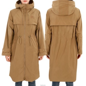 버버리 디몬트 드로스트링 후드 롱자켓 8070762