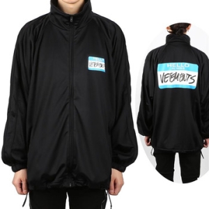 VETEMENTS UE63JA401B BLACK 져지 자켓